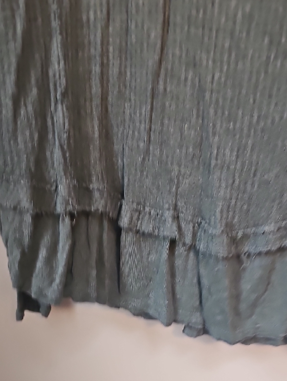 We The Free Olive Green Knit Top with Metal Logo - Picture 4 of 5